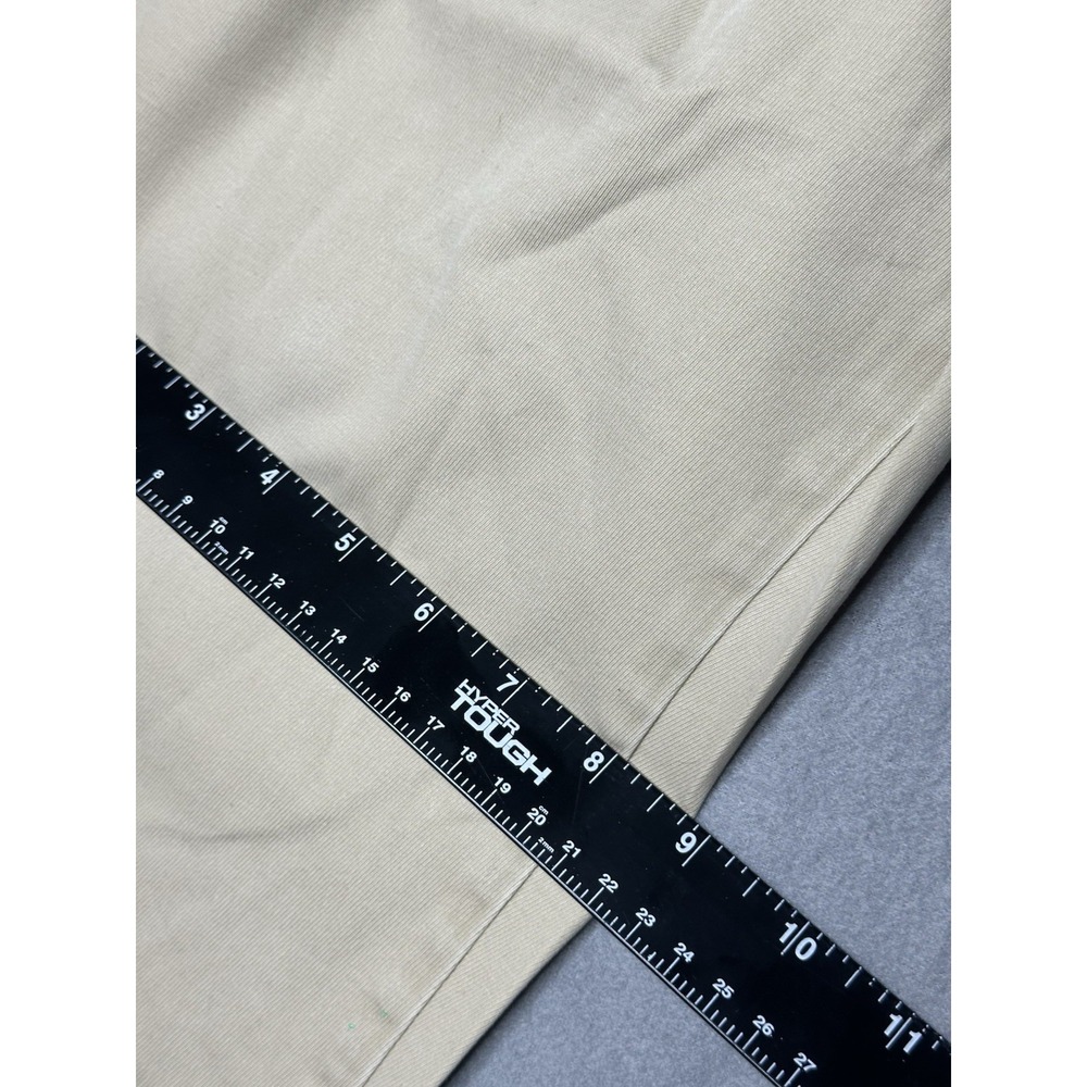 Armani Exchange Chino Trousers Mens 33 Pleated Button Fly Tapered 3YZP02 ZND8Z - Picture 5 of 16